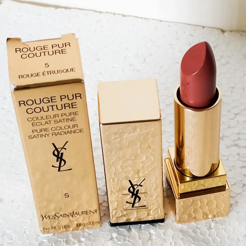 Brand New Yves Saint Laurent Lipstick　Rouge Pur CoutureColor: #5 Rouge Etrusque